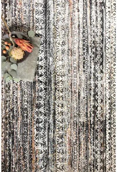 Theia THE08 Grey/Multi 3'7" x 5'2" Rug