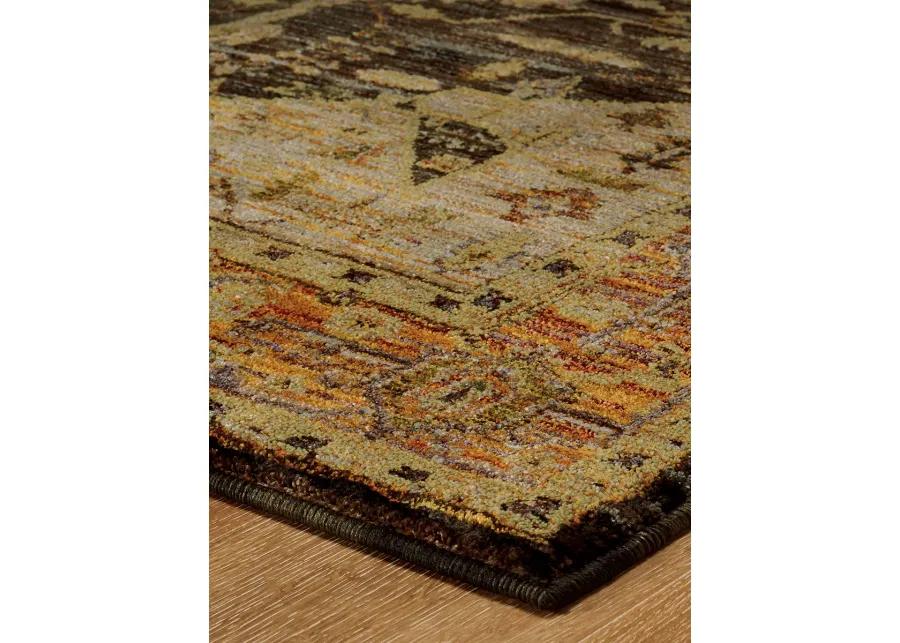 Andorra 2'3" x 8' Gold Rug