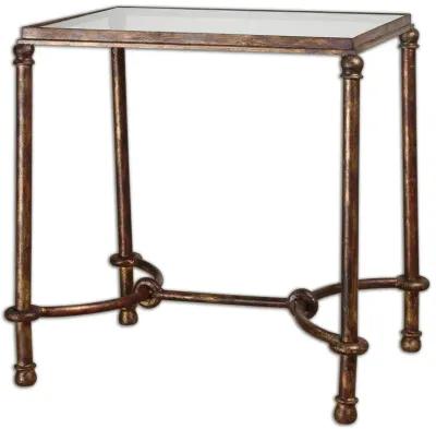 Uttermost Warring Iron End Table