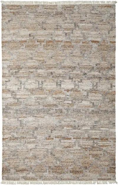 Beckett 0787F Tan/Gray/Ivory 5' x 8' Rug