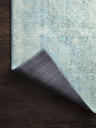 Loren LQ08 Aqua 8'4" x 11'6" Rug