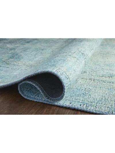 Loren LQ08 Aqua 8'4" x 11'6" Rug