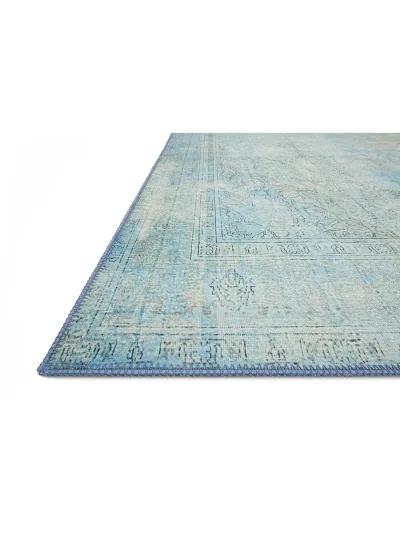 Loren LQ08 Aqua 8'4" x 11'6" Rug