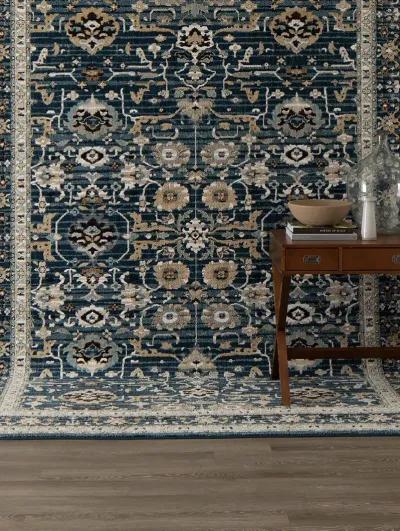 Zephyr Amphora Majolica Blue 5' 3" X 7' 10" Rug