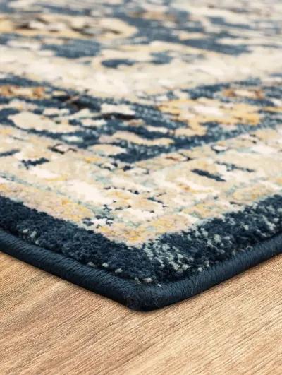 Zephyr Amphora Majolica Blue 5' 3" X 7' 10" Rug