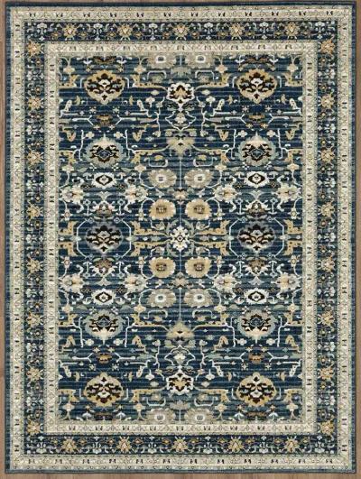 Zephyr Amphora Majolica Blue 5' 3" X 7' 10" Rug