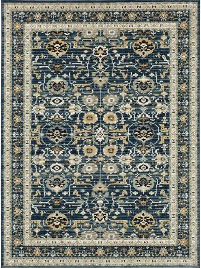 Zephyr Amphora Majolica Blue 5' 3" X 7' 10" Rug