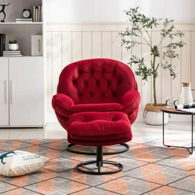 Accent Chair TV Chair Living room Chair with Ottoman