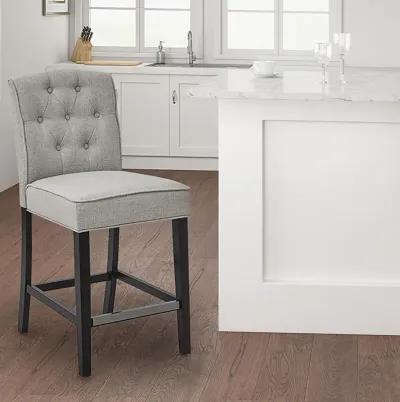 Gracie Mills Darah 26" Tufted Counter Stool