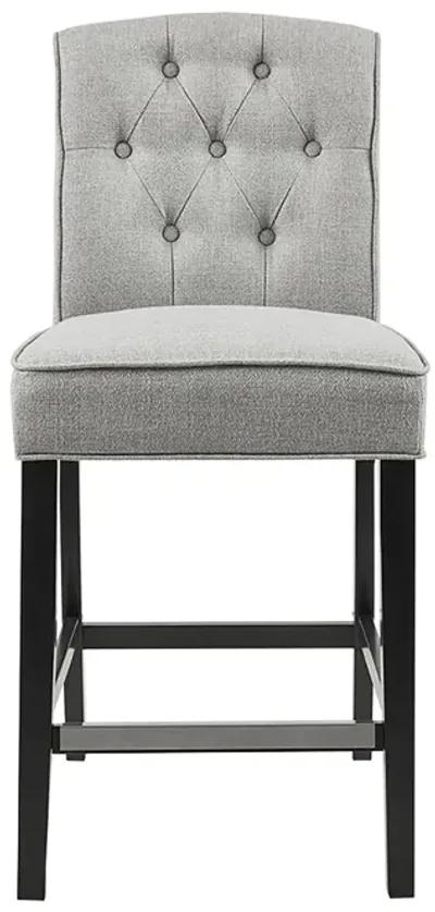 Gracie Mills Darah 26" Tufted Counter Stool