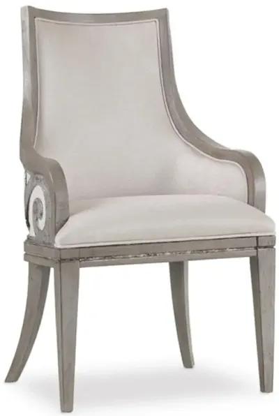 Sanctuary Upholstered Arm Chair in Beige