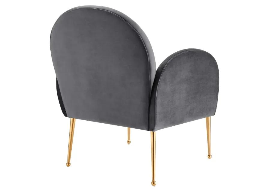 Transcend Performance Velvet Armchair