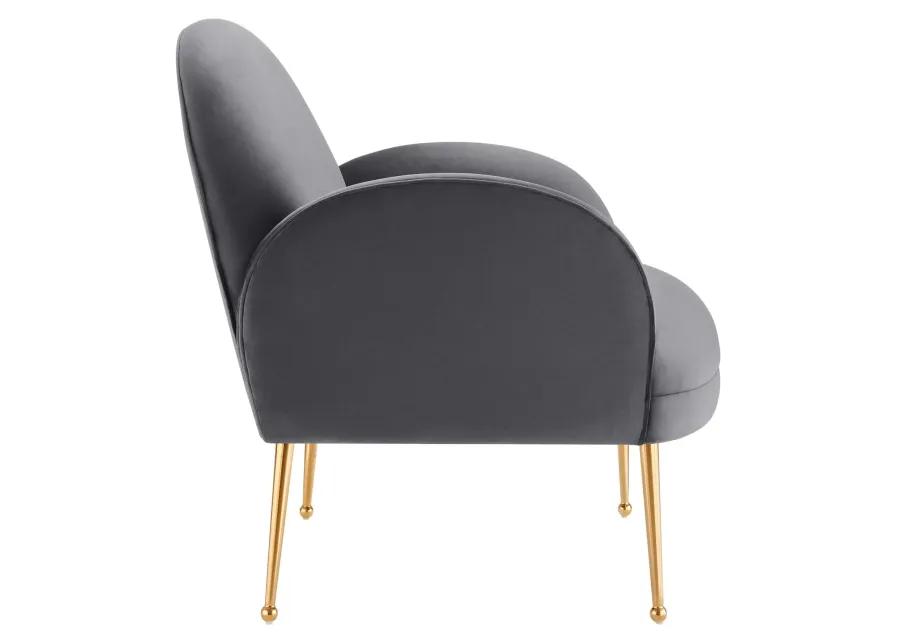 Transcend Performance Velvet Armchair