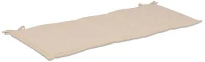 vidaXL Garden Bench Cushion Cream 47.2"x19.7"x1.18"