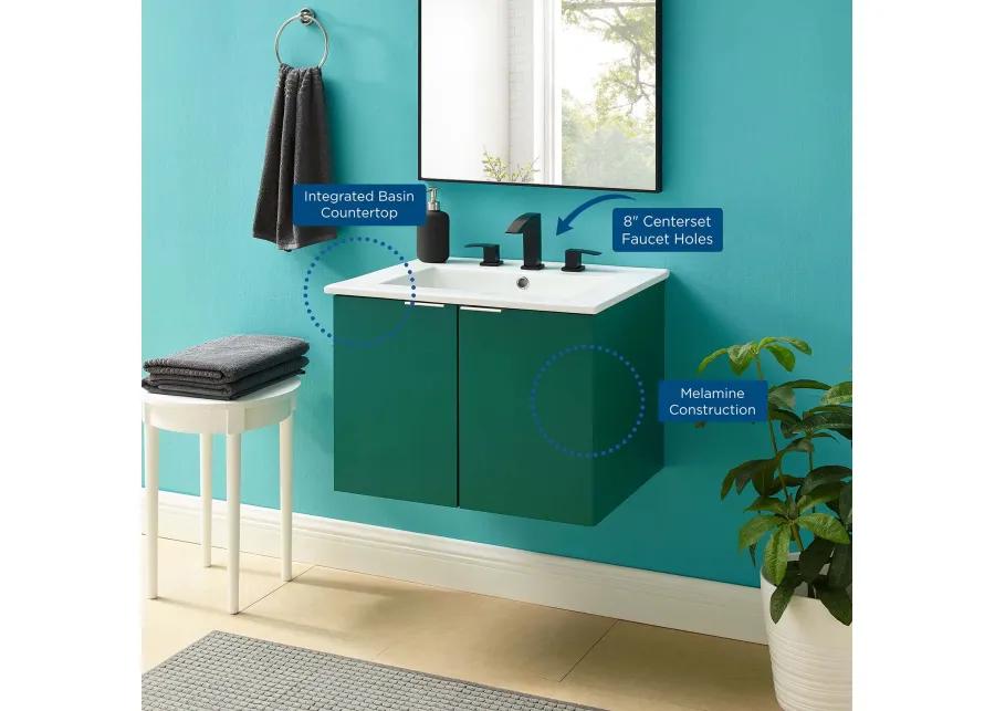 Maybelle 24" Wall-Mount Bathroom Vanity