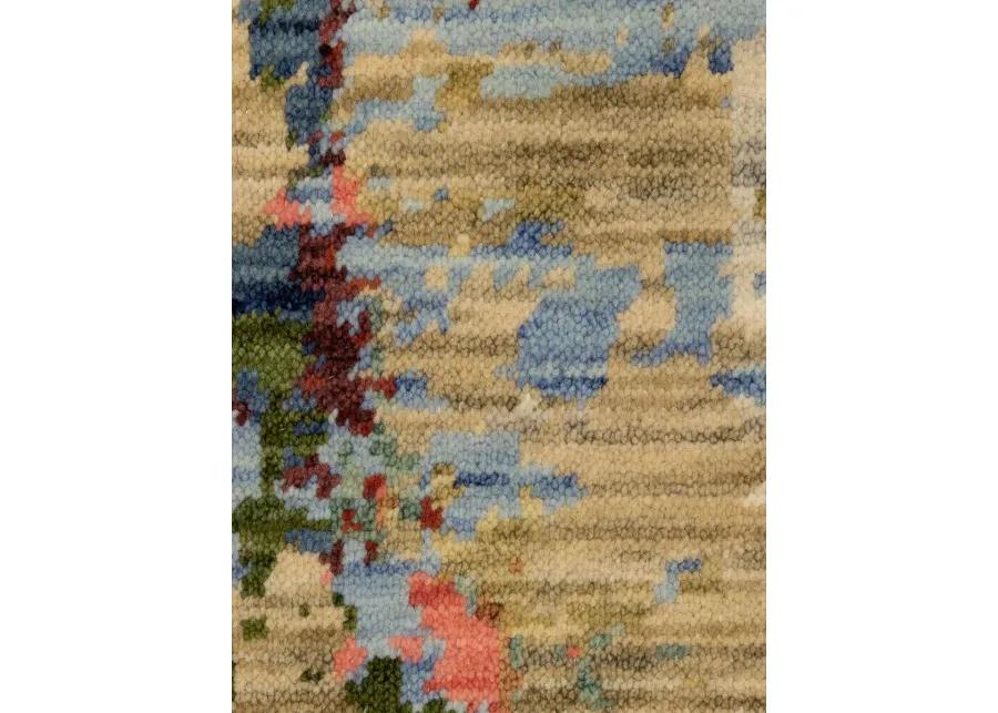 Soleri 2'6" x 12' Beige Rug