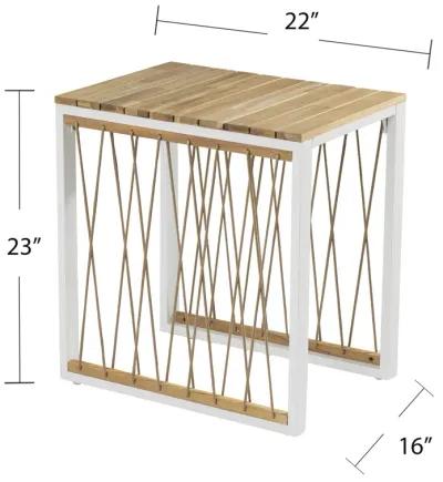 Gardena Outdoor End Table