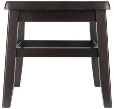 Winsome Home Kaya Conductor Stool - Coffee Finish, 2-PC Set