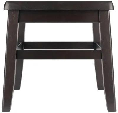 Winsome Home Kaya Conductor Stool - Coffee Finish, 2-PC Set