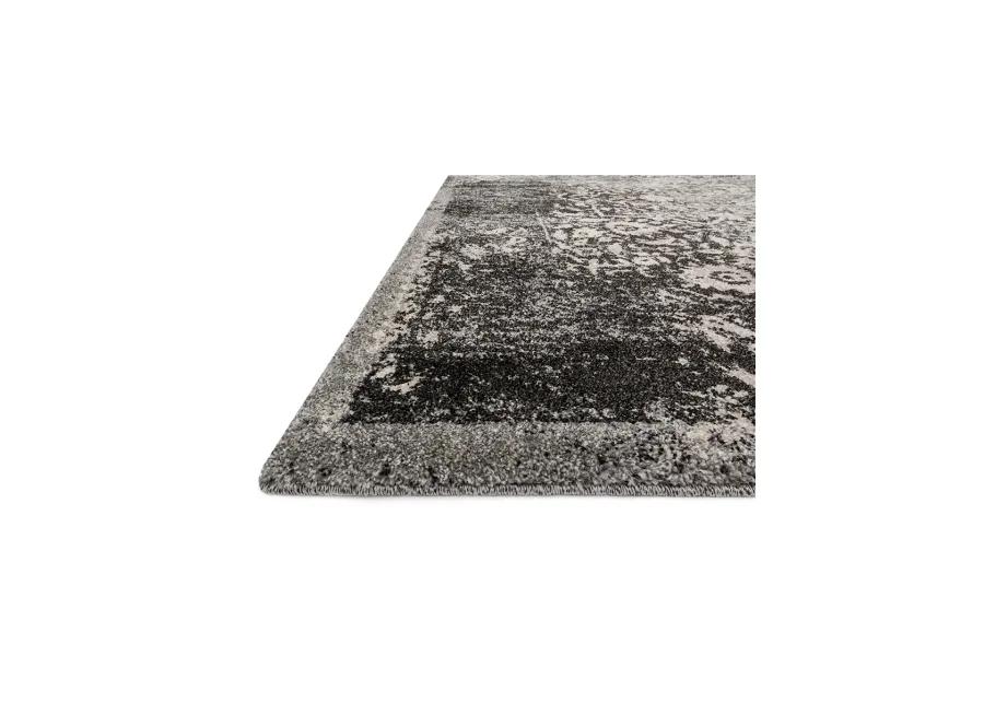 Emory EB01 Black/Ivory 5'3" x 7'7" Rug