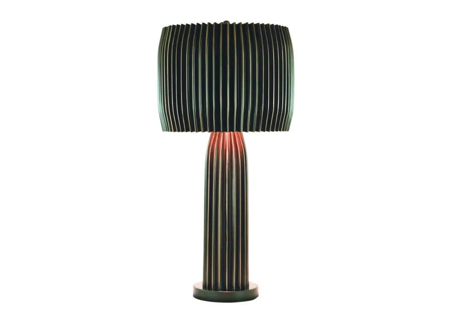 Crimp Table Lamp- Bronze