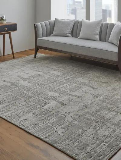 Eastfield 69A5F 8' x 10' Gray/Ivory Rug