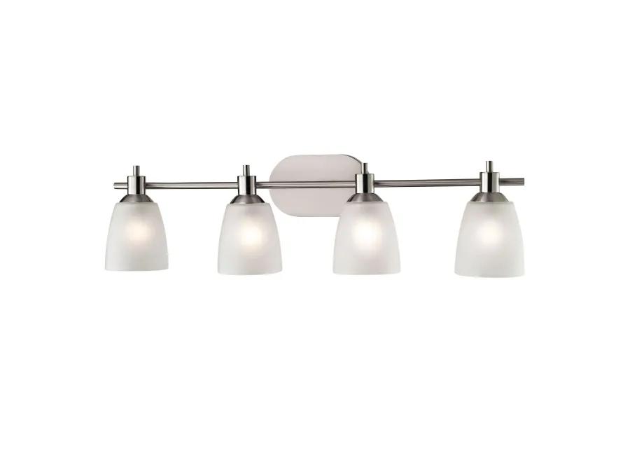 Jackson 31'' Wide 4-Light Silver Vanity Light