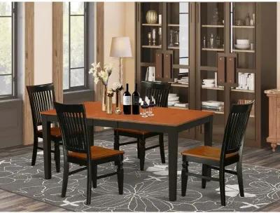 Dining Room Set Black & Cherry