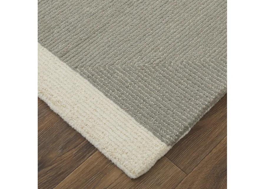 Maguire 8904F Taupe/Black 2' x 3' Rug