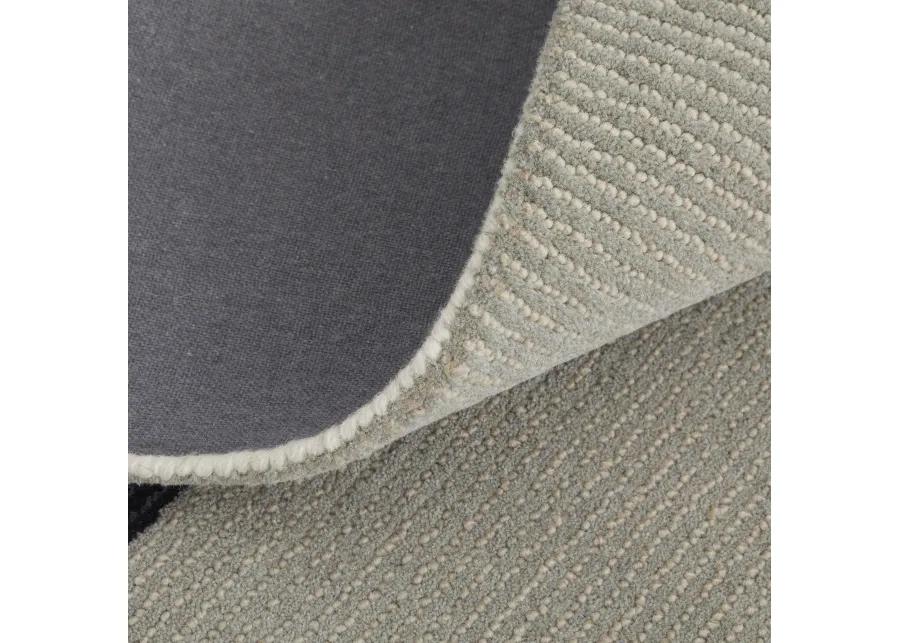 Maguire 8904F Taupe/Black 2' x 3' Rug