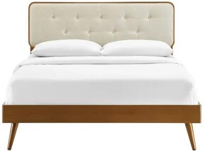 Modway - Bridgette Twin Wood Platform Bed with Splayed Legs