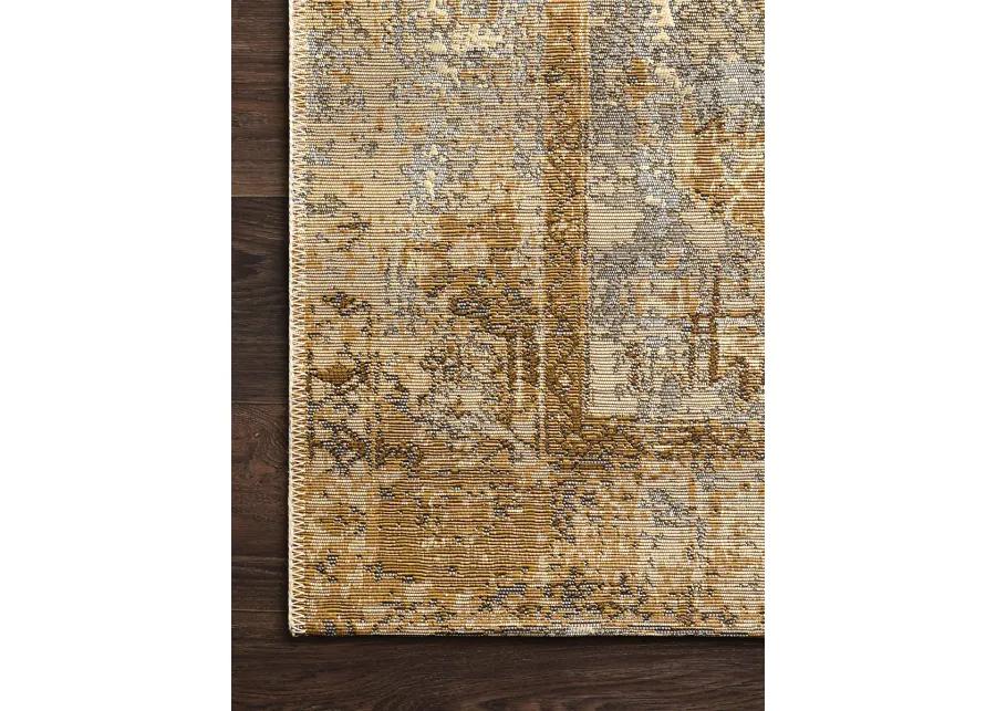 Mika MIK11 Antique Ivory/Copper 3'11" x 5'11" Rug