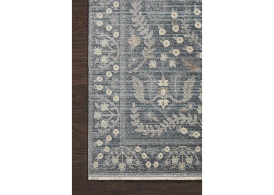 Holland HLD04 Blue 5'3" x 7'9" Rug by Rifle Paper Co.