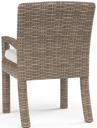 Havana Dining Chair in Canvas Flax w/ Self Welt