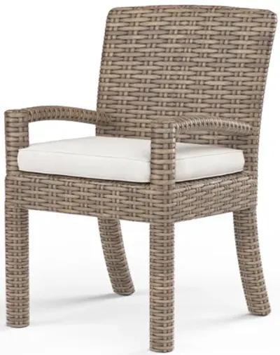 Havana Dining Chair in Canvas Flax w/ Self Welt