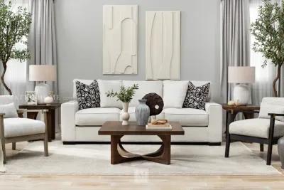 Troy Sofa in Ivory