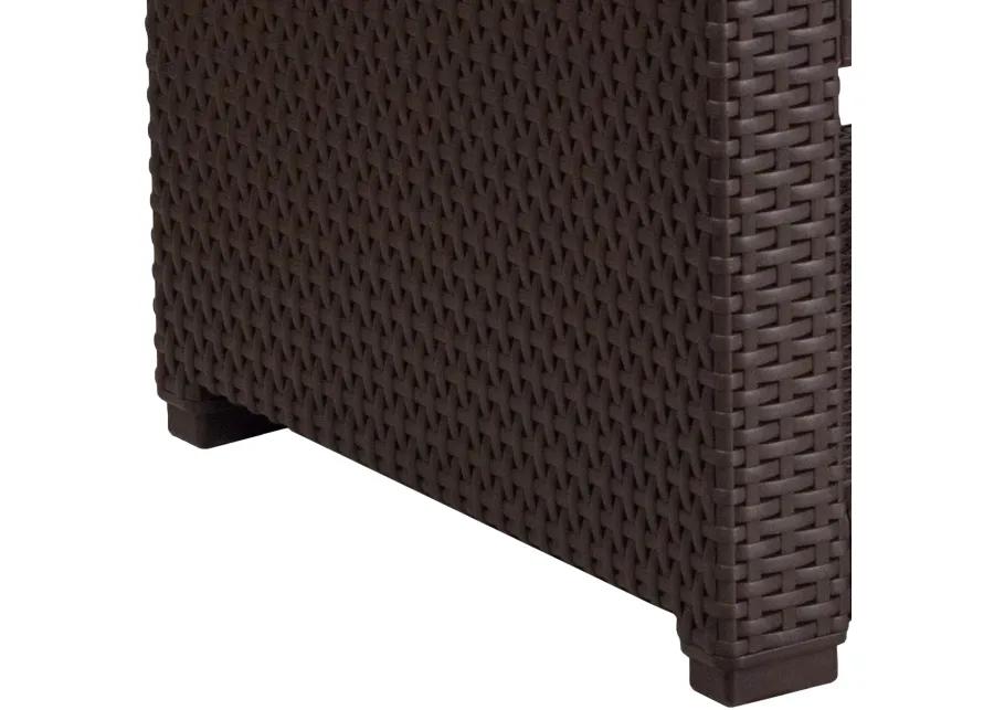 Rattan Patio End Tables