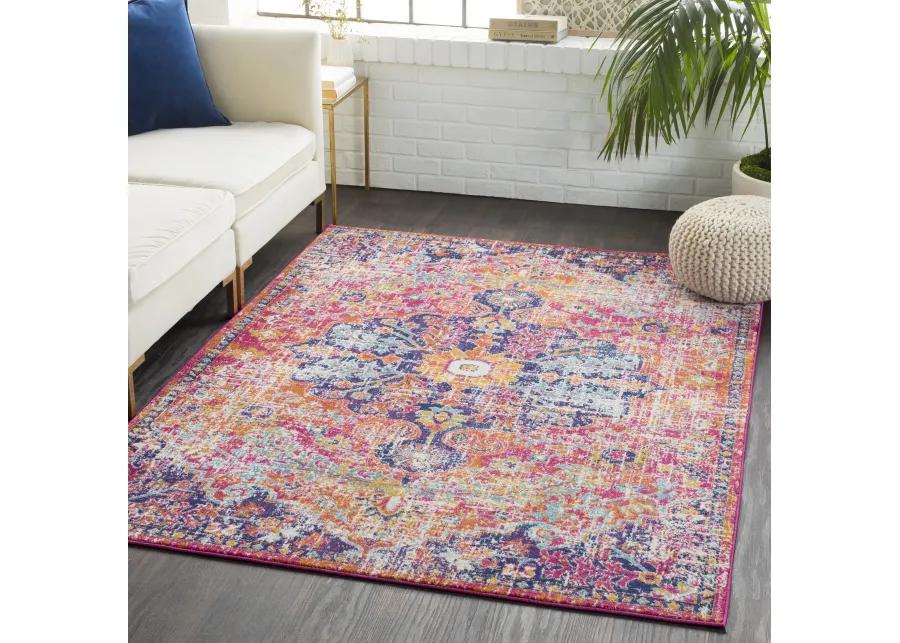 Harput HAP-1065 3'11' x 5'7' Pink Rug