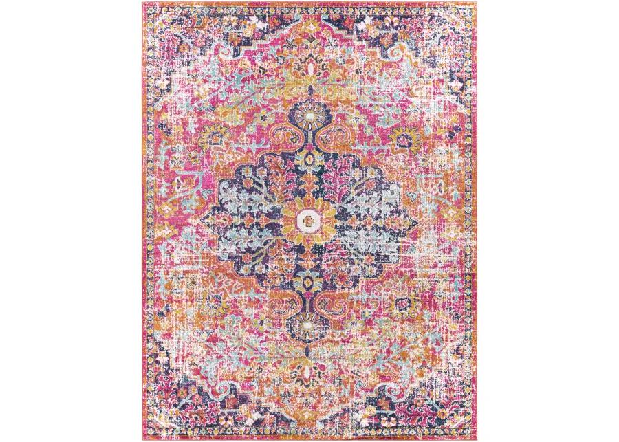 Harput HAP-1065 3'11' x 5'7' Pink Rug