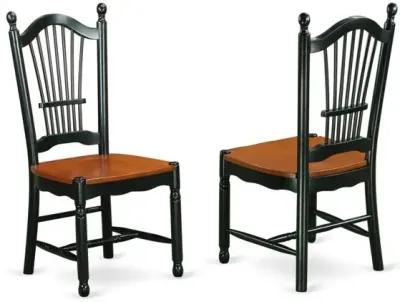 Dining Room Set Black & Cherry