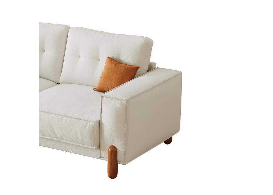 Merax Modern Upholstered Sofa Loveseat