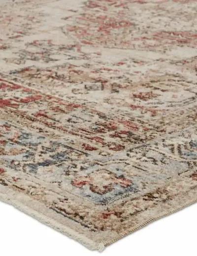 Leila Emory Red 2'6" x 8' Runner Rug