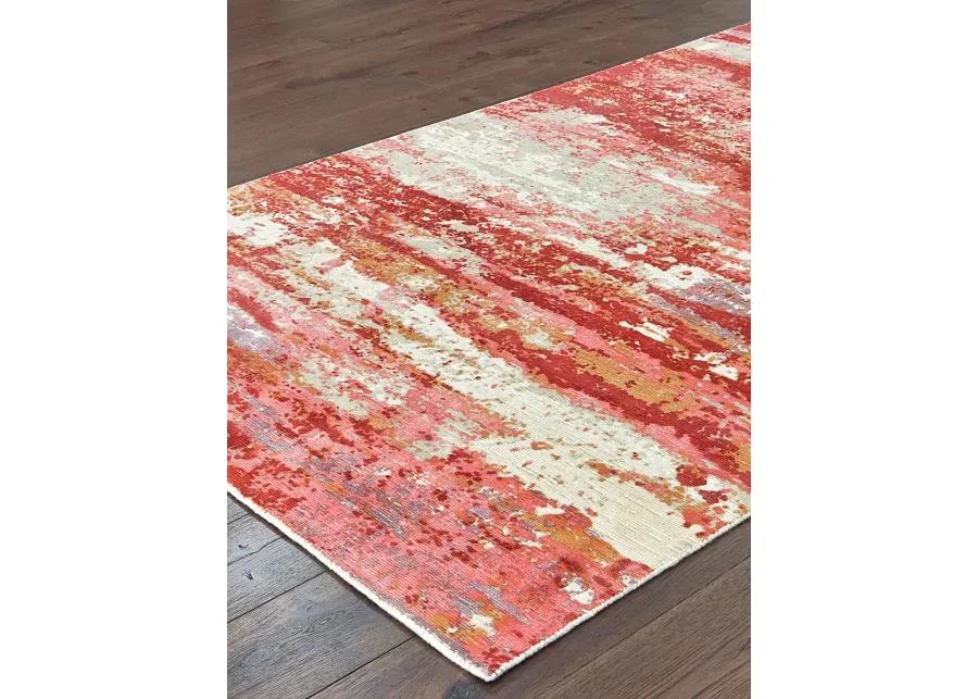 Formations 6' x 9' Pink Rug