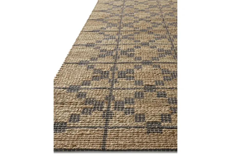 Judy JUD-05 Natural / Graphite 9''3" x 13' Rug by Chris Loves Julia