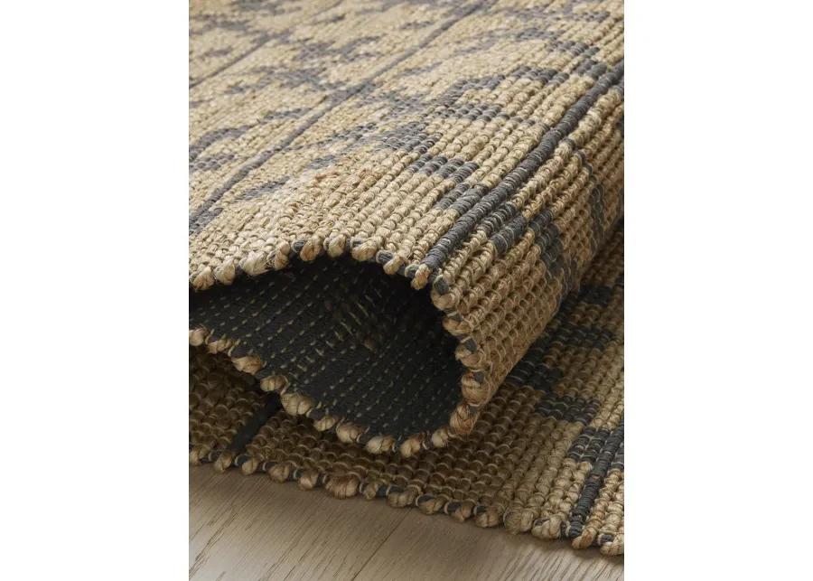 Judy JUD-05 Natural / Graphite 9''3" x 13' Rug by Chris Loves Julia