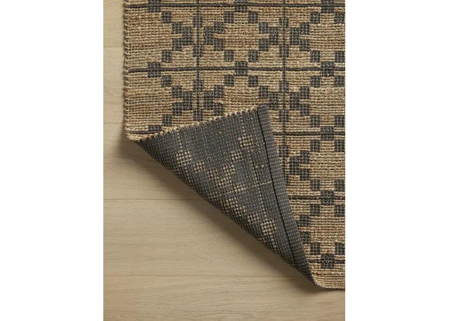 Judy JUD-05 Natural / Graphite 9''3" x 13' Rug by Chris Loves Julia