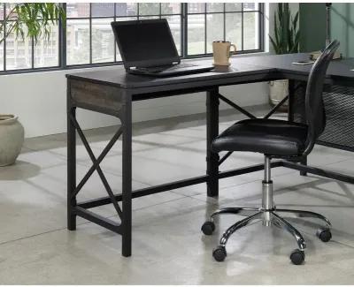 Sauder 36 Commercial Desk Return in Carbon Oak