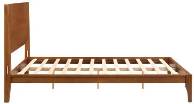 Merax Modern Bamboo Platform Bed with Headboard