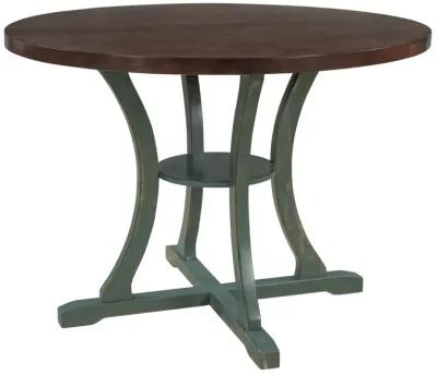 Merax Modern Round Dining Table and Chairs Set