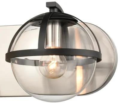 Davenay 16'' Wide 2-Light Silver Vanity Light